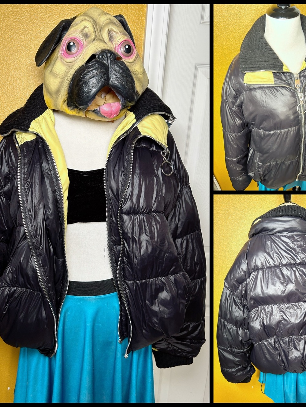 Cool Chick, ZARA puffer!!